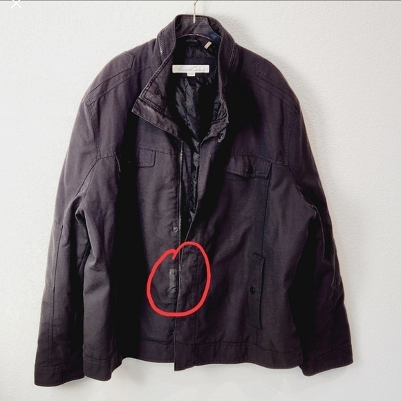 Men’s kenneth cole quilted bomber style short jacket size: XXL - Picture 10 of 10